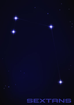 Sextans constellation