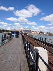 Naklejka premium southend pier