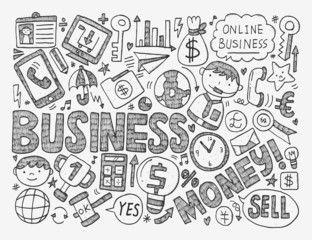 doodle business background