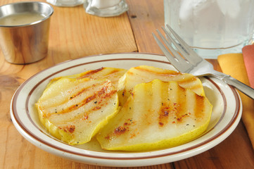 Grilled pears