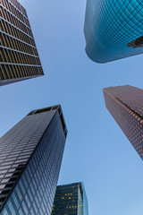 Fototapeta na wymiar Downtown Houston buildings