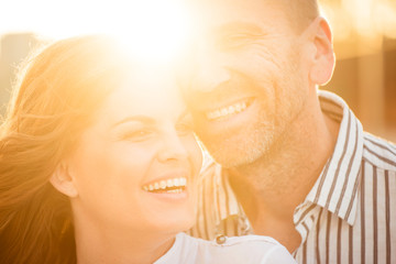 Happy together - couple in love