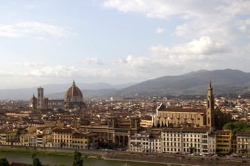 Fototapeta na wymiar Dom of Florence in Tuscany, Italy