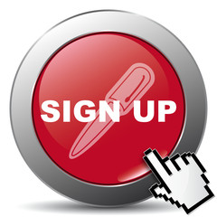 SIGN UP ICON