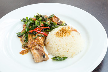 pork chop Basil
