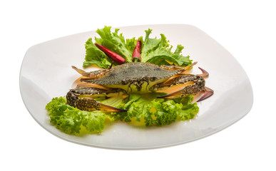 Raw crab