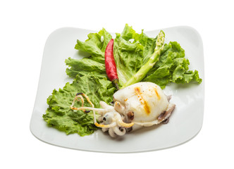 Grilled cuttlefish