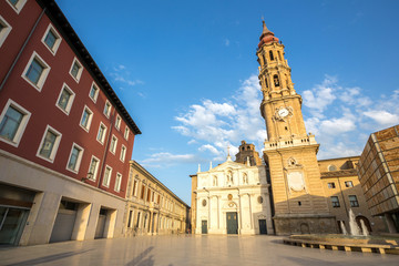 Obraz premium Zaragoza Cathedral