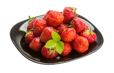 Strawberry in the bowl