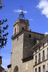 Fototapeta na wymiar église Saint Ursule de Pézenas