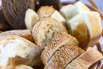Bread slices