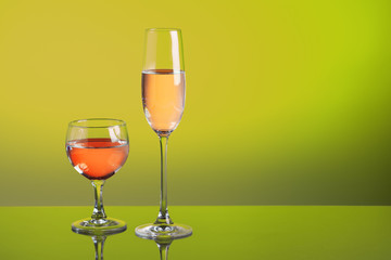 Schnaps und sekt 