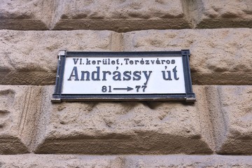 Andrassy Street, Budapest