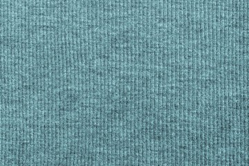 abstract texture of knitted fabric indigo color