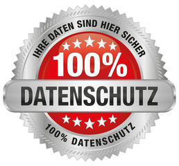 Ihre Daten sind hier sicher - 100% Datenschutz