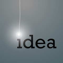 Creative light bulb idea