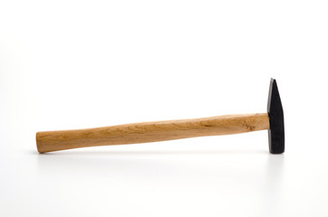 Hammer isolated white background