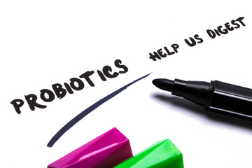 Probiotics Concept 