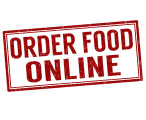 Order food online stamp