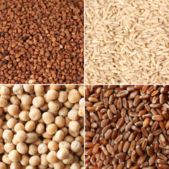 Fototapeta premium Groats background