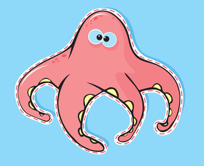 octopus cartoon