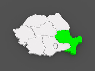Obraz premium Southeast Region Development Romania.