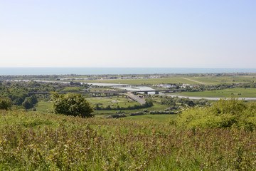 Airport at Shoreham. Sussex. England