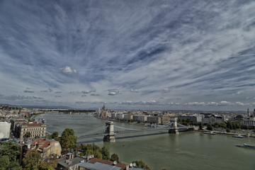 Obraz premium Danube View in Budapest