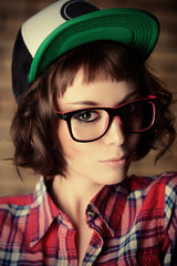 checkered shirt
