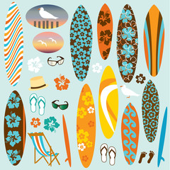 Surfboard Clipart	