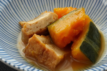 かぼちゃの煮物　和食