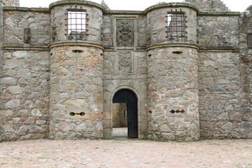 Fototapeta na wymiar Tolquhon Castle,Aberdeenshire,Scotland,uk