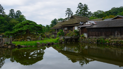 Fototapeta na wymiar Hikone Castle in Shiga, Japan