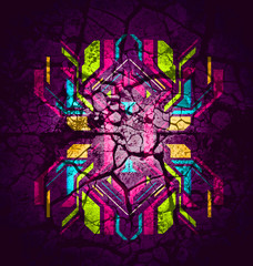 Абстрактный красочный фон