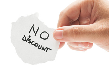 No Discount.