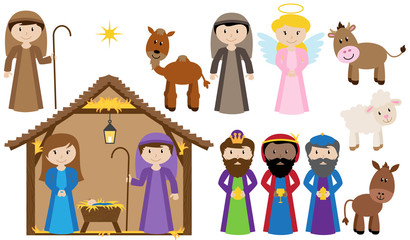 Vector Nativity Collection