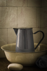 Vintage Wash Basin and Jug