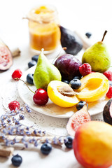 Multicolor fruits