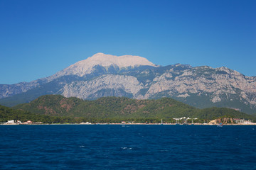 Fototapeta na wymiar Mediterranean coast, Kemer