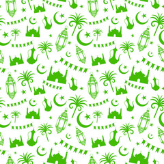 Seamless pattern for Eid