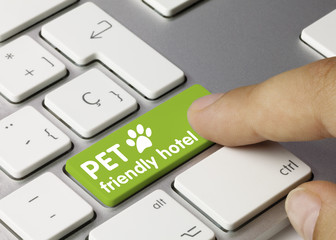 Pet friendly hotel. Keyboard