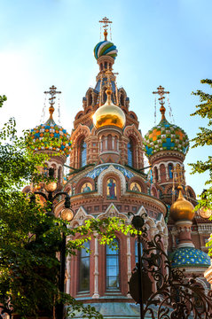 Church or the Saviour on Blode, St Petersburg, Russia