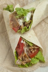 Kebab wrap