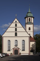 Fototapeta na wymiar Trossingen Martin-Luther-Kirche