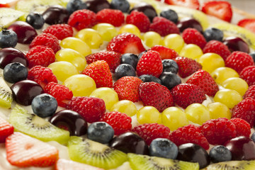 Homemade Natural Fruit Pizza