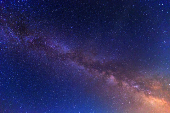 View to Milky Way Galaxy