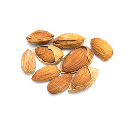 Cracked almonds