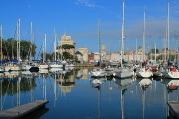 Vieux port de La Rochelle, France