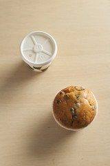 Coffee and muffin