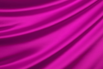 Pink silk textile background　with copy space